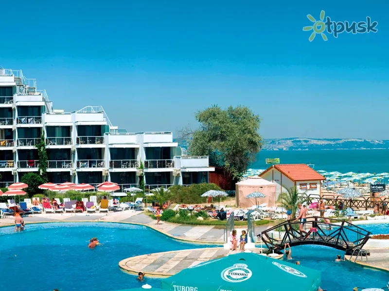 Фото отеля Славуна 3* Albena Bulgarija išorė ir baseinai