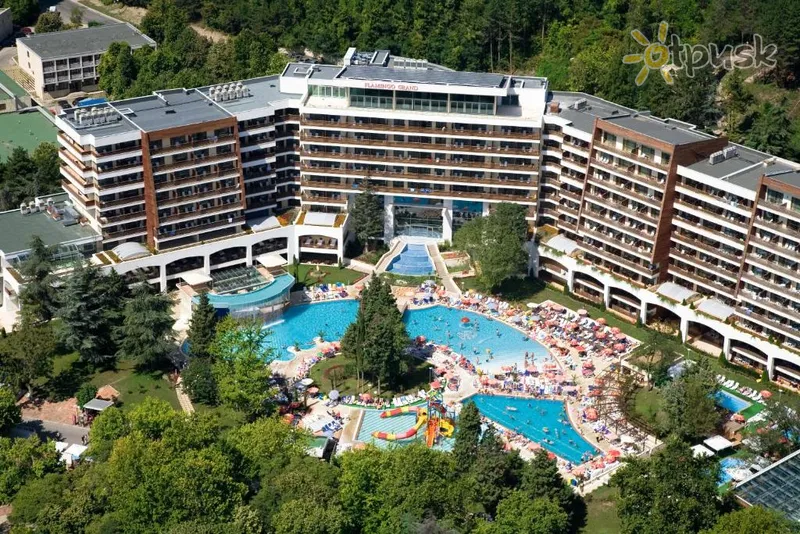 Фото отеля Flamingo Grand Hotel & Spa 5* Albena Bulgārija ārpuse un baseini
