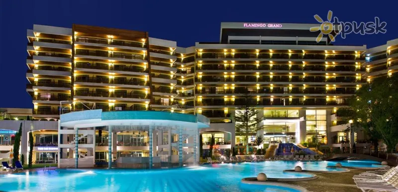 Фото отеля Flamingo Grand Hotel & Spa 5* Албена Болгарія екстер'єр та басейни