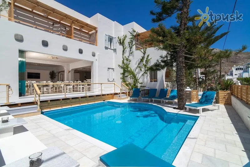 Фото отеля Amaryllis Hotel 2* о. Санторини Греция экстерьер и бассейны