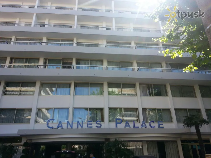 Фото отеля Cannes Palace Hotel 4* Kanai Prancūzija išorė ir baseinai