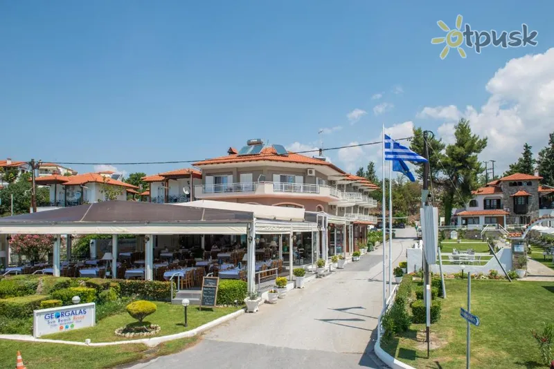 Фото отеля Georgalas Sun Beach Hotel 2* Chalkidikė – Nea Kallikratia Graikija išorė ir baseinai