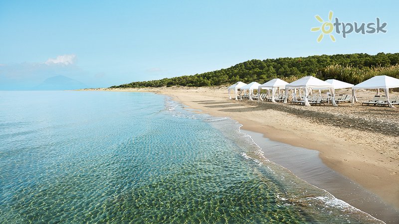 Фото отеля Grecotel Mandola Rosa & Aqua Park​ 5* Пелопоннес Греция пляж