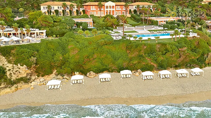Фото отеля Grecotel Mandola Rosa & Aqua Park 5* Пелопоннес Греція пляж