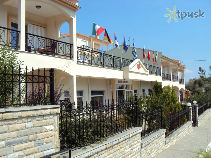 Фото отеля Amalia Hotel Apartments 3* Кавала Греция экстерьер и бассейны