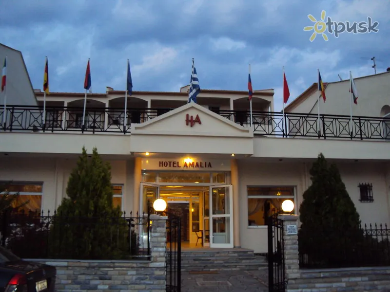 Фото отеля Amalia Hotel Apartments 3* Кавала Греция экстерьер и бассейны