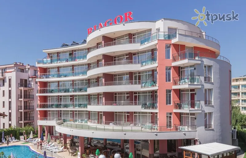 Фото отеля Riagor Hotel 3* Сонячний берег Болгарія екстер'єр та басейни