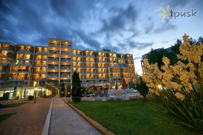 Фото отеля Sirena Hotel 3* Saulainā pludmale Bulgārija ārpuse un baseini