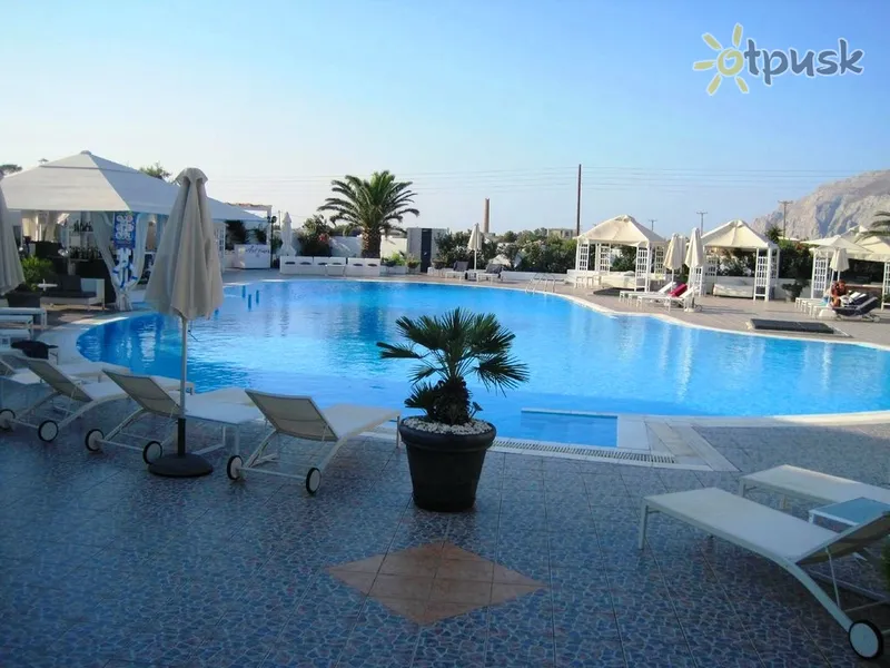 Фото отеля Imperial Med Resort & Spa 4* о. Санторини Греция экстерьер и бассейны