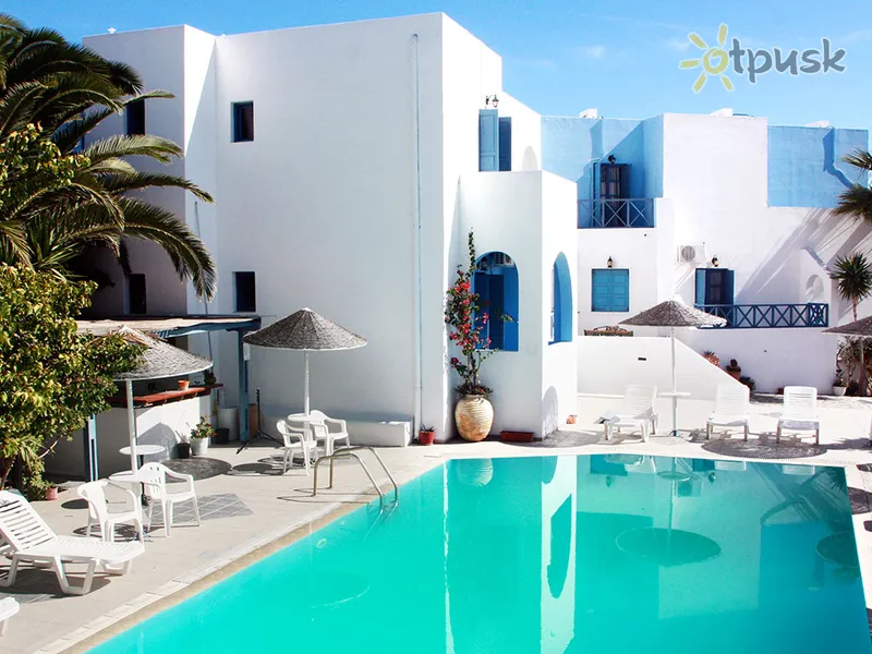 Фото отеля Kalma Hotel 2* о. Санторини Греция экстерьер и бассейны