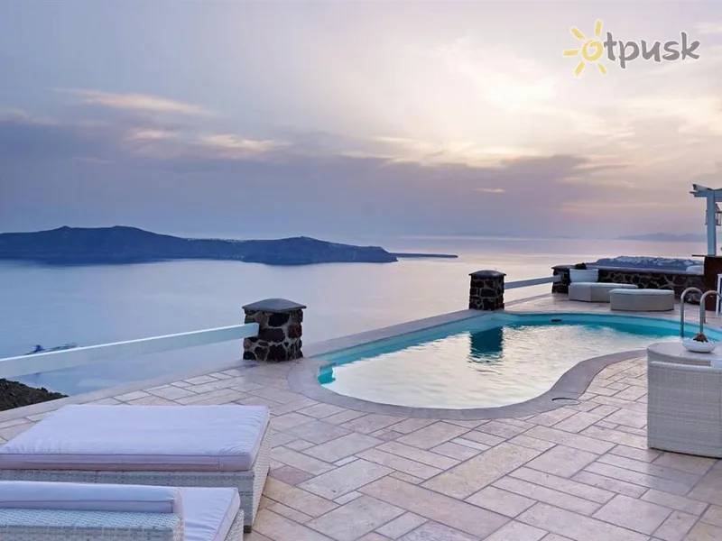 Фото отеля Tholos Resort 4* о. Санторіні Греція екстер'єр та басейни