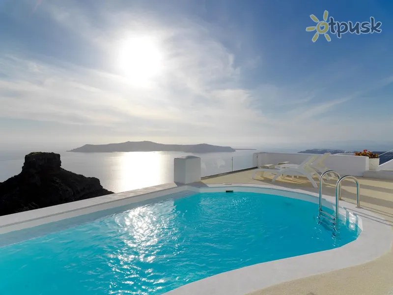 Фото отеля Tholos Resort 4* о. Санторини Греция экстерьер и бассейны
