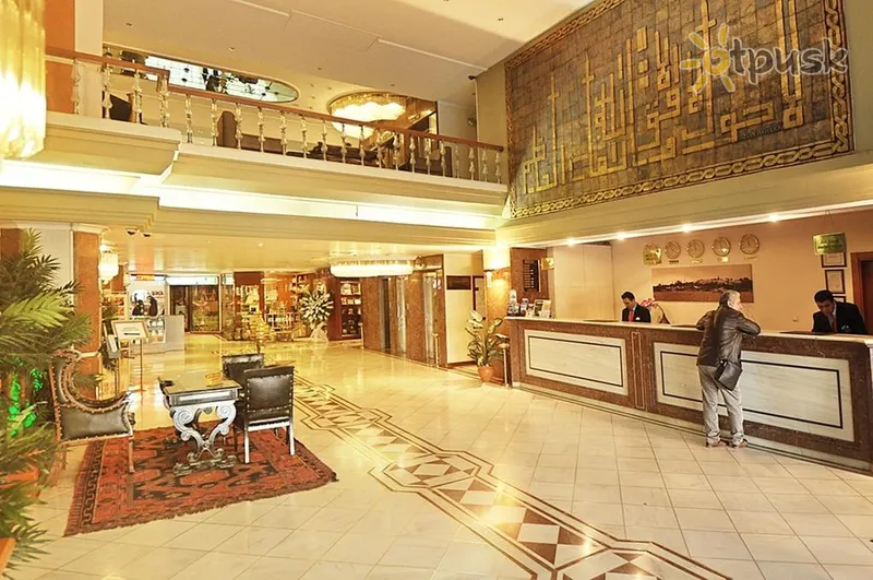 Фото отеля Akgun Istanbul Hotel 5* Stambula Turcija vestibils un interjers