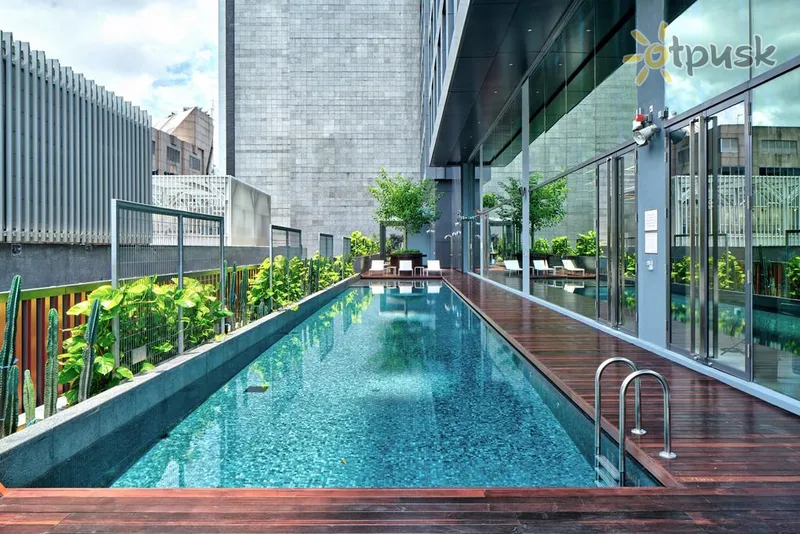 Фото отеля Yotel Singapore Orchard Road 4* Singapūras Singapūras išorė ir baseinai