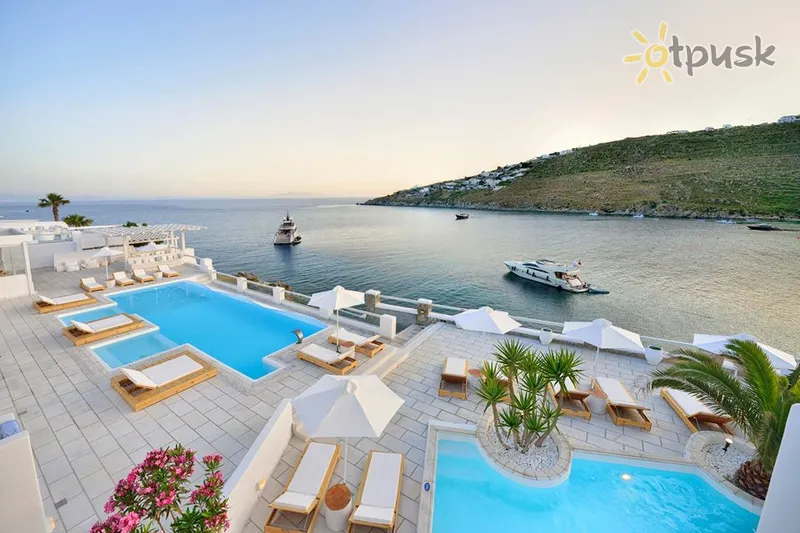 Фото отеля Nissaki Boutique Hotel 5* о. Міконос Греція екстер'єр та басейни