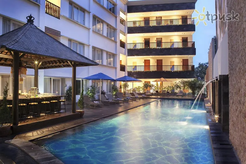 Фото отеля Natya Hotel Kuta 3* Кута (о. Балі) Індонезія екстер'єр та басейни