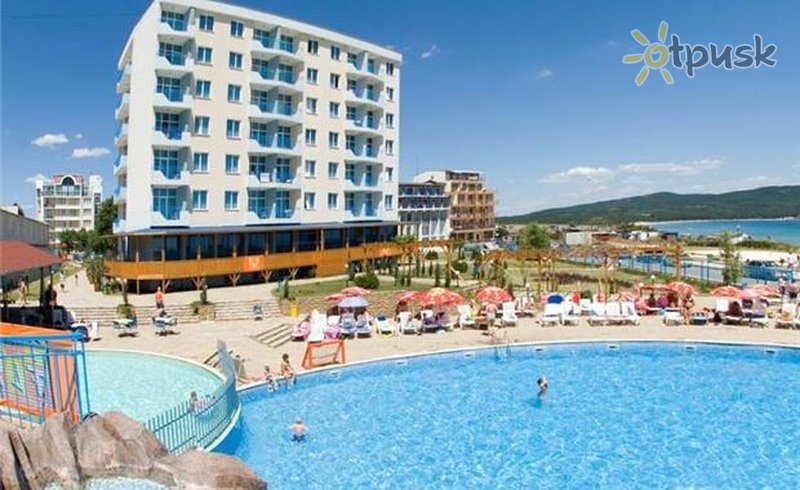 Фото отеля Perla Beach Resort Hotel 4* Приморско Болгария экстерьер и бассейны