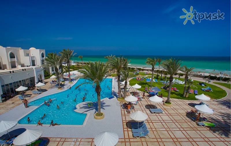 Фото отеля Al Jazira Beach & Spa 3* par. Džerba Tunisija ārpuse un baseini