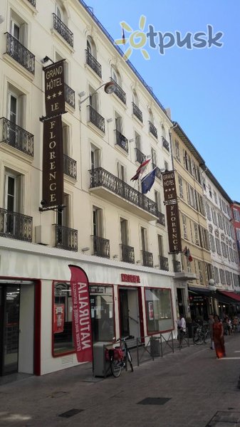 Фото отеля Grand Hotel Le Florence Nice 3* Ницца Франция экстерьер и бассейны