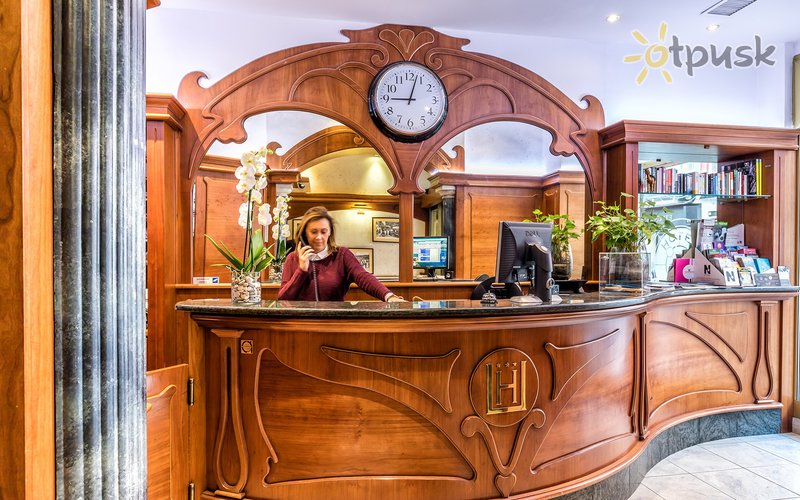 Фото отеля Univers Hotel 3* Ницца Франция лобби и интерьер