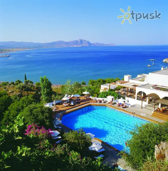 Фото отеля Lindos Mare 4* Rodas Graikija išorė ir baseinai