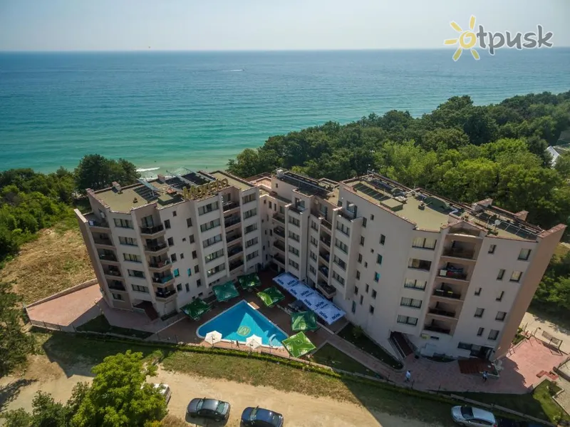 Фото отеля Moreto Aparthotel 3* Apžvalga Bulgarija išorė ir baseinai