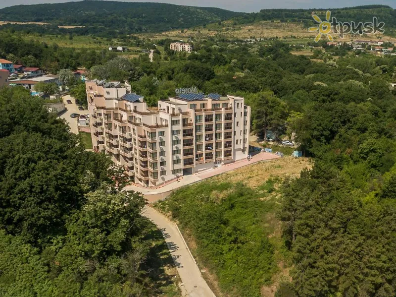 Фото отеля Moreto Aparthotel 3* Apžvalga Bulgarija išorė ir baseinai