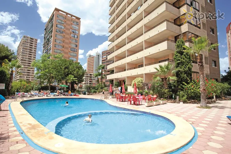 Фото отеля Halley Apartments 2* Коста Бланка Іспанія екстер'єр та басейни