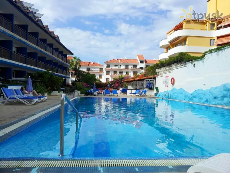 Фото отеля Apartamentos Pez Azul 3* par. Tenerife (Kanārijas) Spānija ārpuse un baseini
