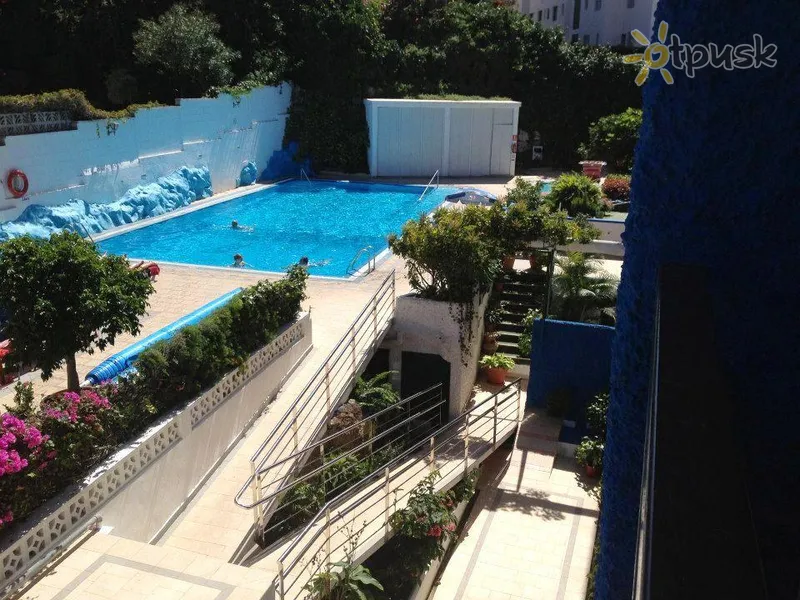 Фото отеля Apartamentos Pez Azul 3* о. Тенерифе (Канары) Испания экстерьер и бассейны