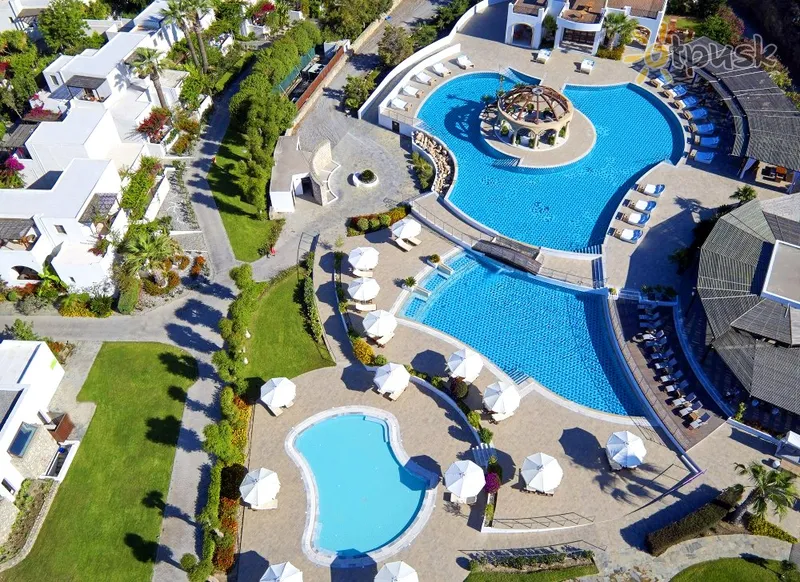 Фото отеля Lindian Village 5* Rodas Graikija išorė ir baseinai