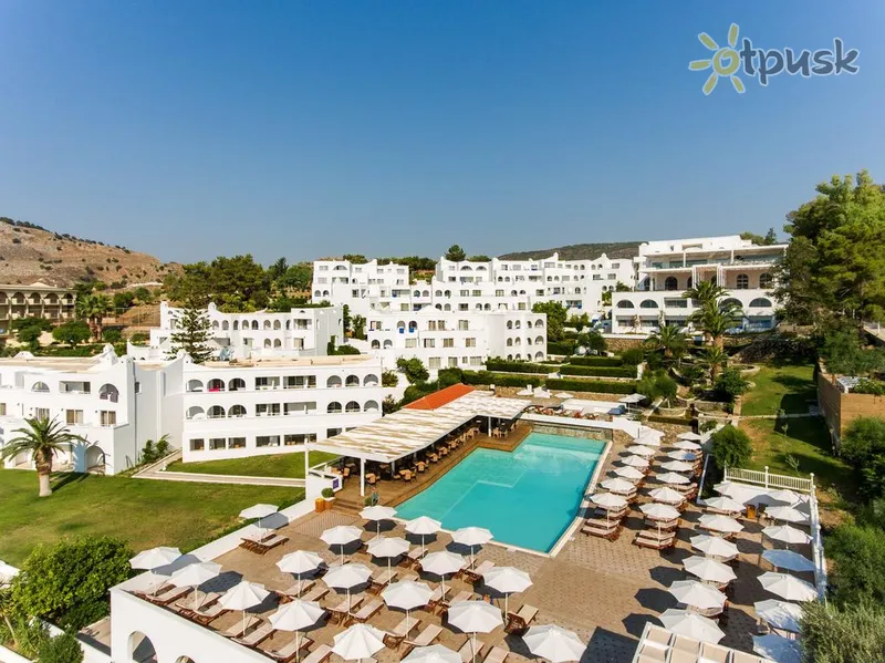 Фото отеля Lindos Village Hotel 5* о. Родос Греция экстерьер и бассейны