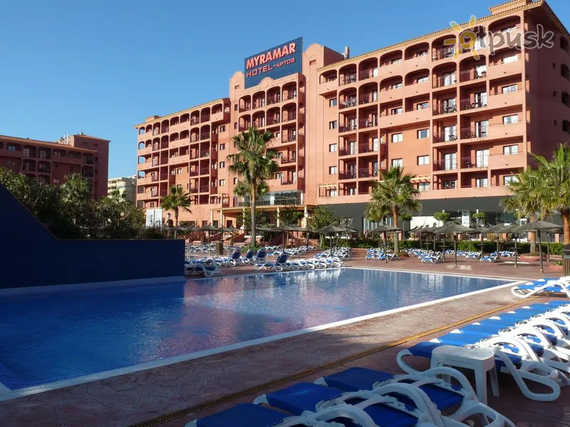 Фото отеля Myramar Fuengirola Hotel 3* Kosta del Solis Ispanija išorė ir baseinai