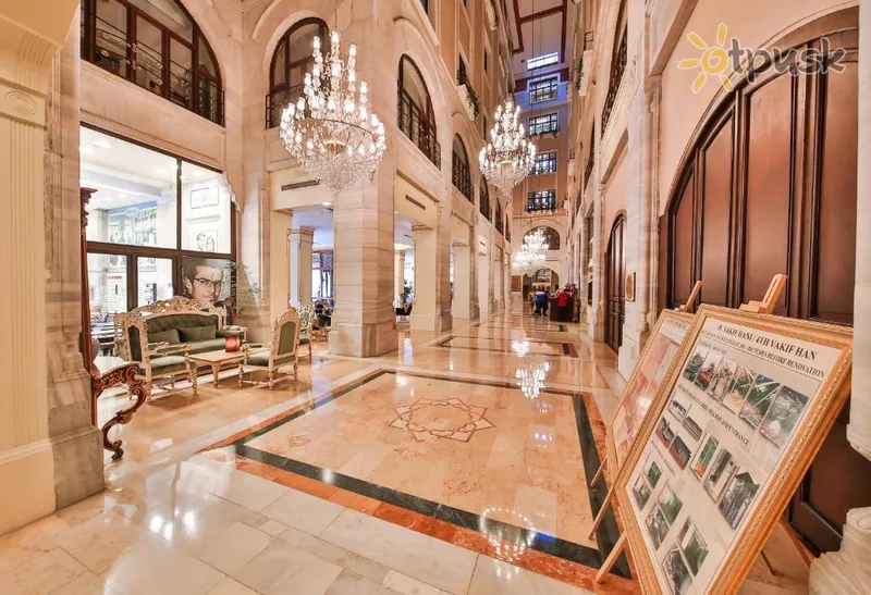 Фото отеля Legacy Ottoman Hotel 5* Стамбул Туреччина лобі та інтер'єр