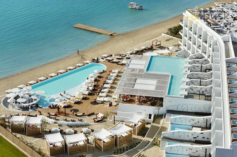 Фото отеля Nikki Beach Resort & Spa 5* Peloponēsa Grieķija ārpuse un baseini