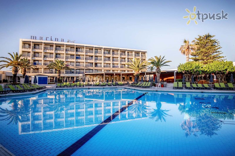 Фото отеля Sol by Melia Marina Beach Crete 4* о. Крит – Ираклион Греция экстерьер и бассейны