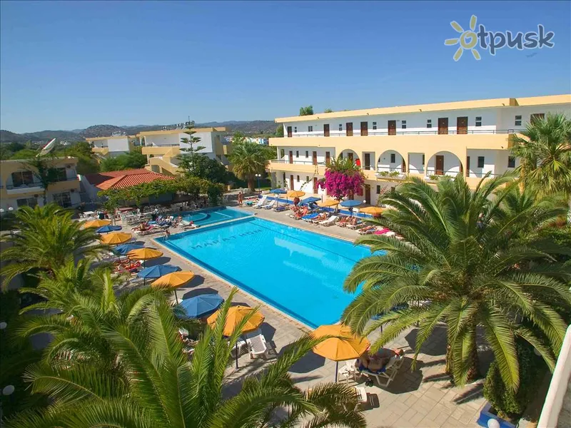 Фото отеля Marathon Hotel 3* Rodas Graikija išorė ir baseinai
