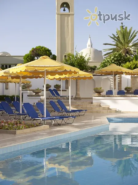 Фото отеля Mitsis Petit Palais Beach Hotel 4* о. Родос Греция экстерьер и бассейны