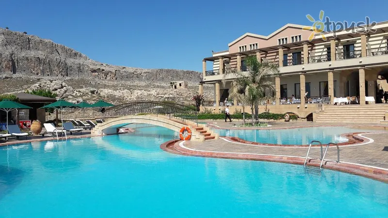 Фото отеля Mitsis Lindos Memories Resort & Spa 5* о. Родос Греція екстер'єр та басейни