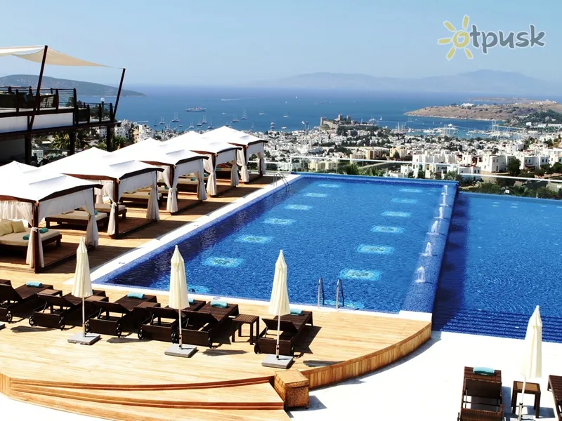 Фото отеля Hillstone Bodrum Hotel & Spa 5* Бодрум Турция экстерьер и бассейны