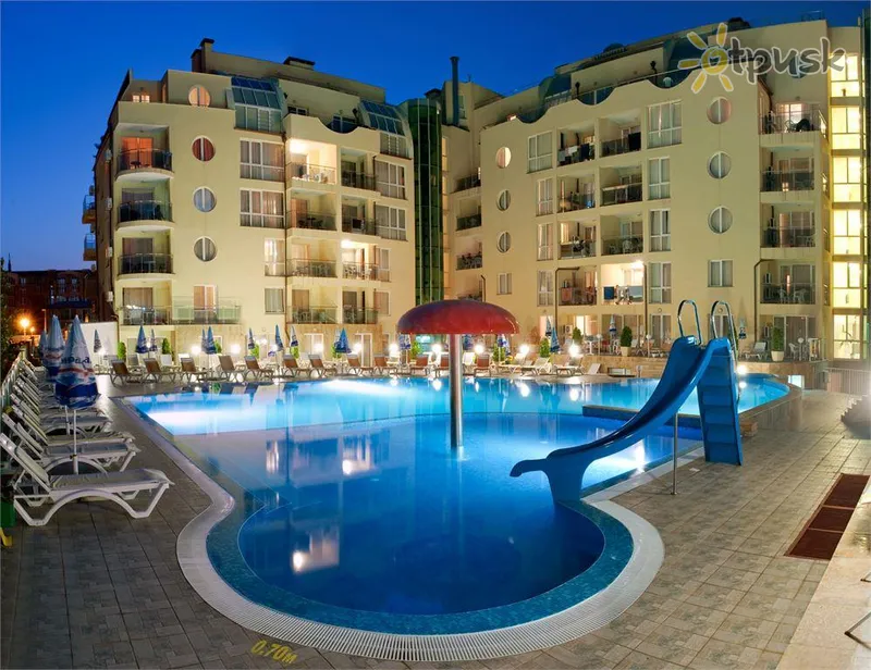 Фото отеля Viva Apartments 3* Сонячний берег Болгарія екстер'єр та басейни