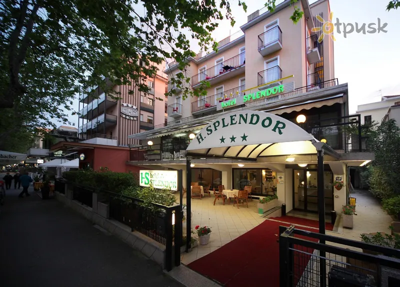 Фото отеля Splendor Hotel 3* Ріміні Італія екстер'єр та басейни