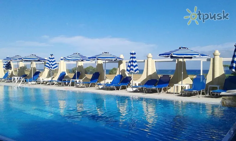 Фото отеля Nirvana Beach Hotel 3* Rodas Graikija išorė ir baseinai