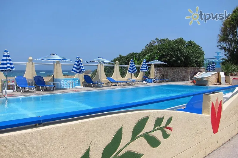 Фото отеля Nirvana Beach Hotel 3* о. Родос Греция экстерьер и бассейны