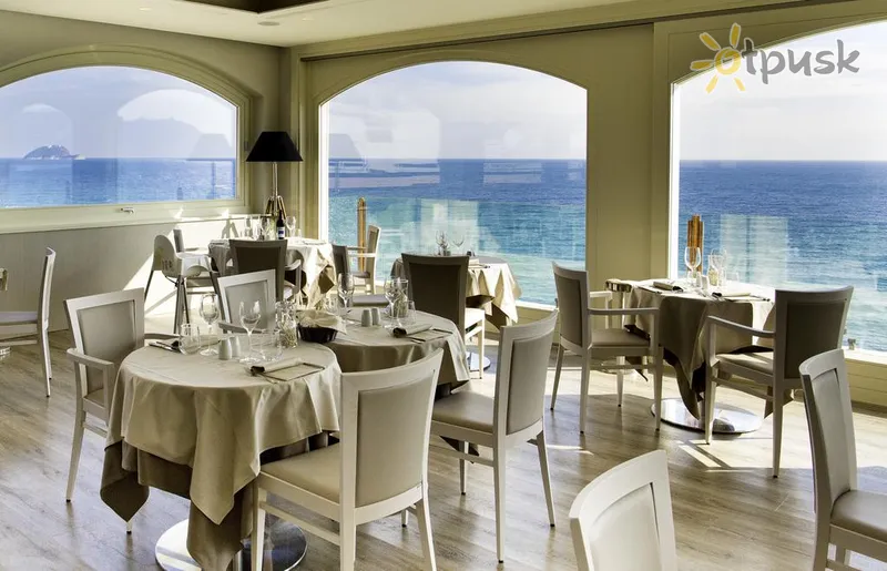 Фото отеля Grand Hotel Spiaggia 4* Alassio Italija barai ir restoranai