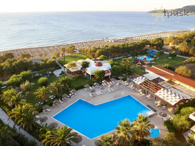Фото отеля Pegasos Deluxe Beach Hotel 4* par. Rodas Grieķija ārpuse un baseini