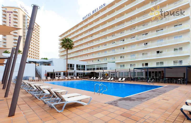 Фото отеля Helios Benidorm Hotel 3* Kosta Blanka Spānija ārpuse un baseini