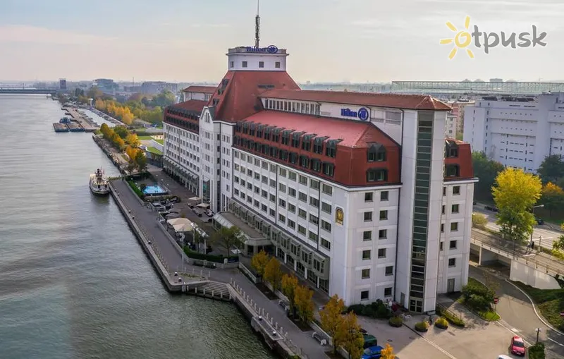 Фото отеля Hilton Vienna Danube Waterfront 4* Вена Австрия экстерьер и бассейны