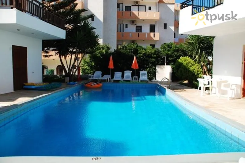 Фото отеля Sirocco Apartments 3* о. Крит – Іракліон Греція екстер'єр та басейни