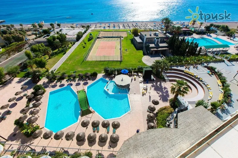 Фото отеля Dessole Olympos Beach Resort 4* Rodas Graikija išorė ir baseinai
